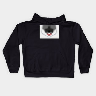 Siamese Bunny Face Kids Hoodie